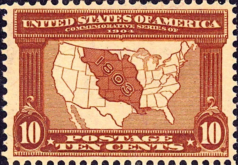 US Stamps #327 Used 10c Louisiana Purchase Exposition #327A066