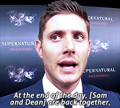  Jensen Ackles on Sam and Dean in Season 10 [x] 