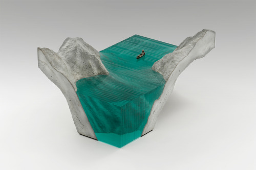 exhibition-ism: Ben Young&rsquo;s incredible cross-section glass sculptures