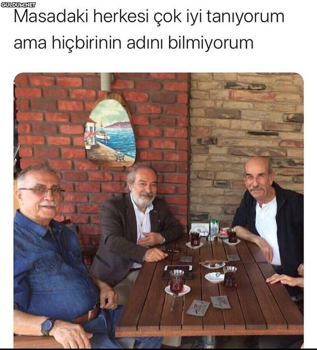 Hiçbirinin adını...