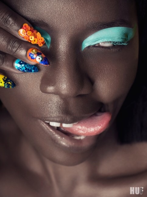 Karen Bengo for HUF Magazine by Magic Owen / makeup by Gavin Pickle / nails by Julie Lee