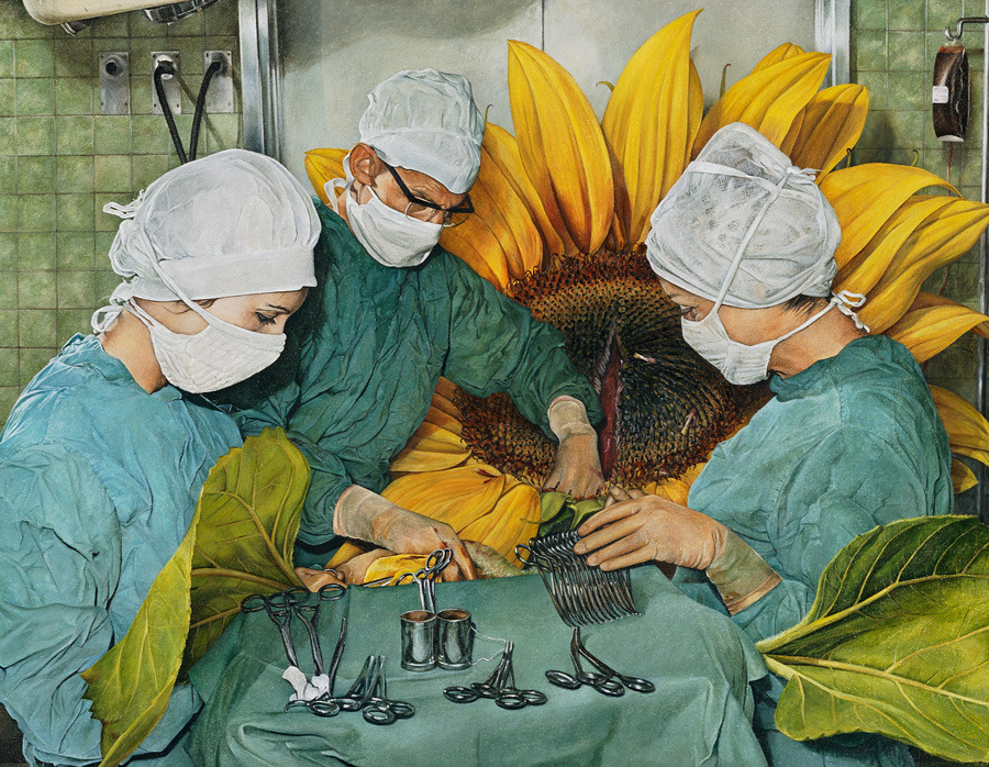 lisaadamspaintingsaustralia:  Vivisection 2005 Private collection