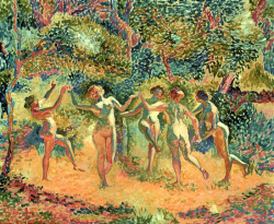 artist-cross:Ronde, Henri-Edmond Cross