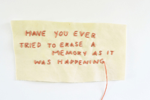 radfemanonymous:The words of the artist, Lindsay Bottos:In Girl Work, I attempt to address issues of girlhood and my experience expressing those issues as a woman and as an artist. Each piece speaks to a different aspect of how I have experienced my own