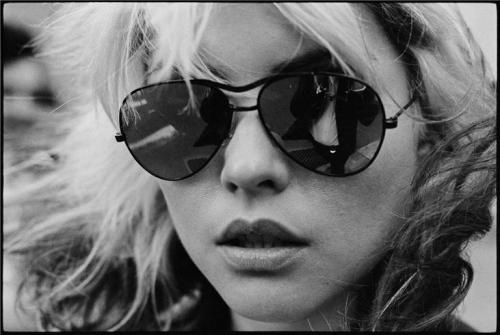 Debbie Harry photographed by Blondie co-founder Chris Stein, 1975