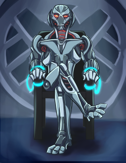 nikodraws:  Like I was never going to address that Ultron and Red are the same person. 