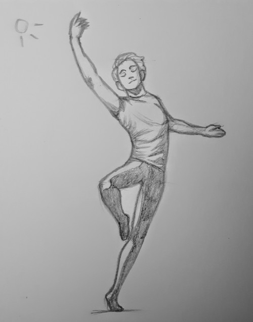 I Drew This Figure Drawing In My Class Today!