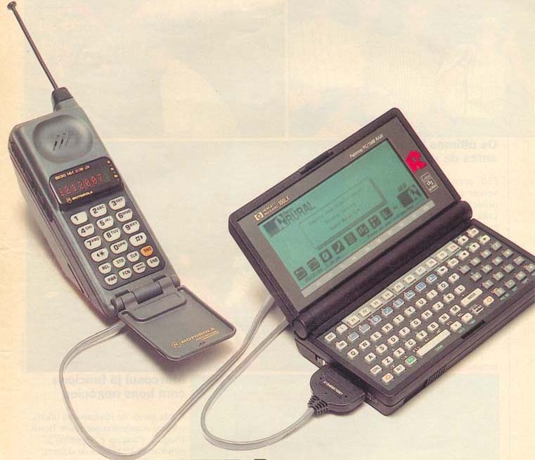 Rewind the 80's-90's — Personal Hotspot in the 90′s (HP 100LX