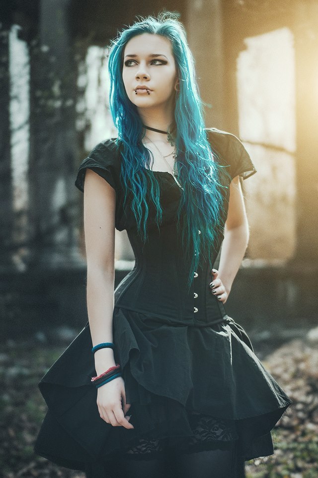gothicandamazing:  Model: Lady Marou Corset: PaperCats Welcome to Gothic and Amazing