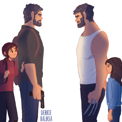 The Last of Us and LOGAN&hellip; ( ᐛ )و fave characters&hellip;..also hot dads