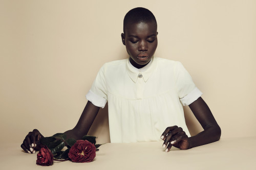 devoutfashion:Nykhor x DannijoNykhor Paul shot with the power duo, Dannijo jewelry and P&amp;P flowe