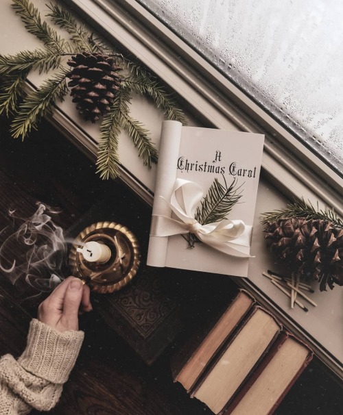 ameliecozy:Merry Christmas!! Instagram: bibliophile.belle