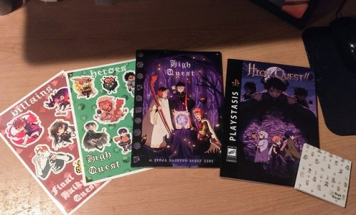 ca1iico: Got my copy of @haikyuuquestzine in the mail today and it’s absolutely impressive! I 