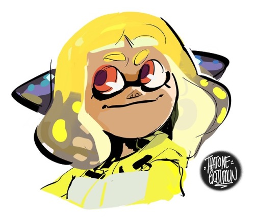 thatonegojimun:agents of the squidbeak splatoon….. favsim not super happy with how any of the idols 