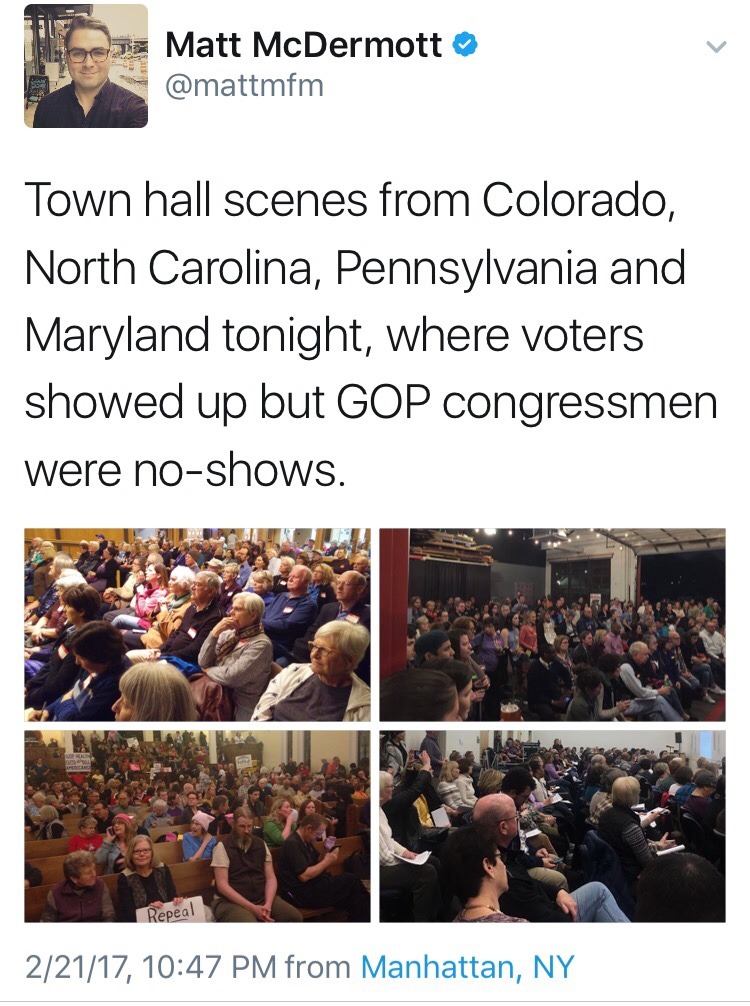 raimagnolia: sandalwoodandsunlight:  It’s not too late for you to attend a townhall