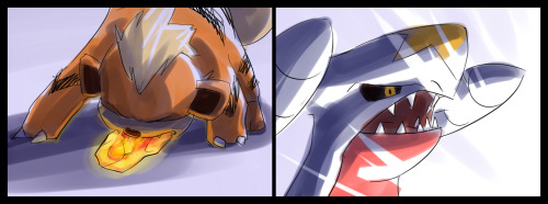 weesito:  alldarkntwisty:  nitefise-art:  We’ve gone so far  My heart  I always wanted an Arcanine. 