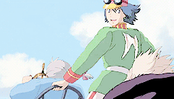yakushis:   Howl’s Moving Castle + Blue Skies  