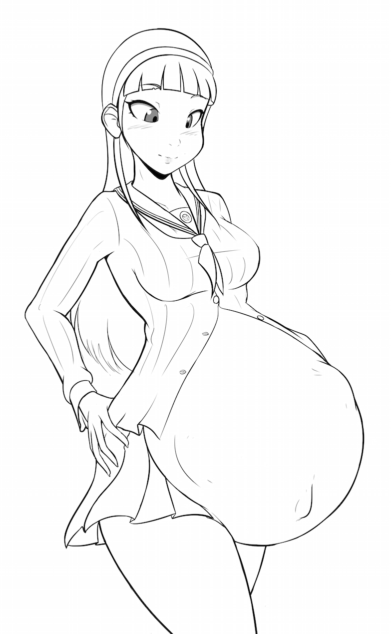 Patreon SketchFor this month my anonymous $25 contributor requested some Yukiko Amagi