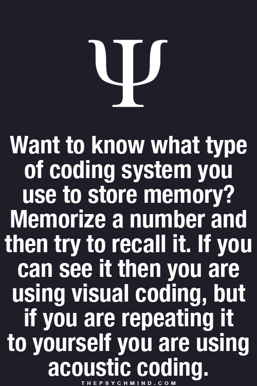 thepsychmind:  Fun Psychology facts here!