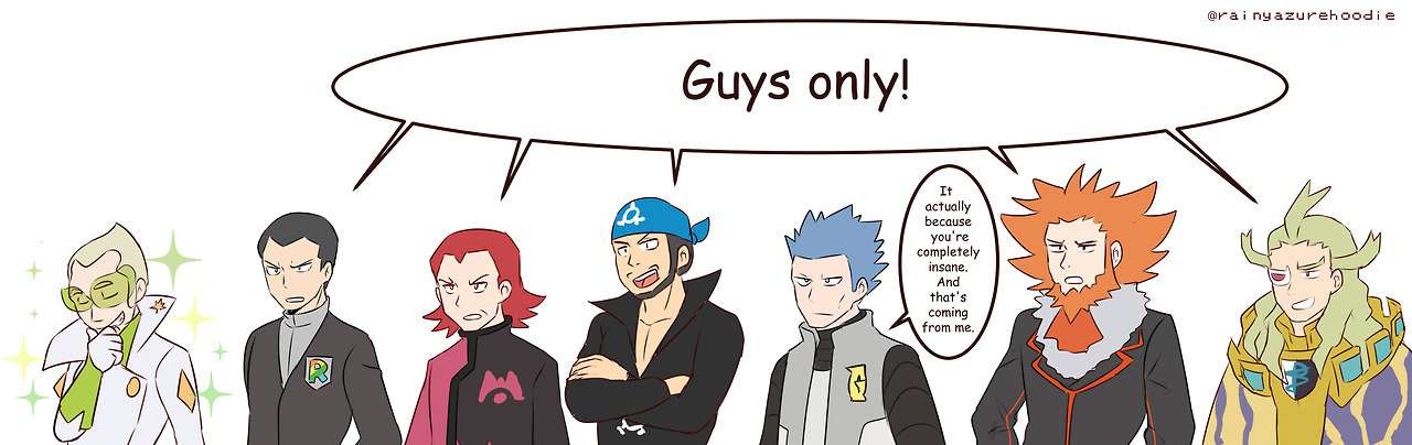 rainyazurehoodie:  Now now boys, girls can be just as evil as you.I find it funny