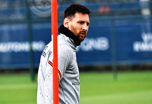 LIONEL MESSI↳ Paris Saint-Germain Training Session.