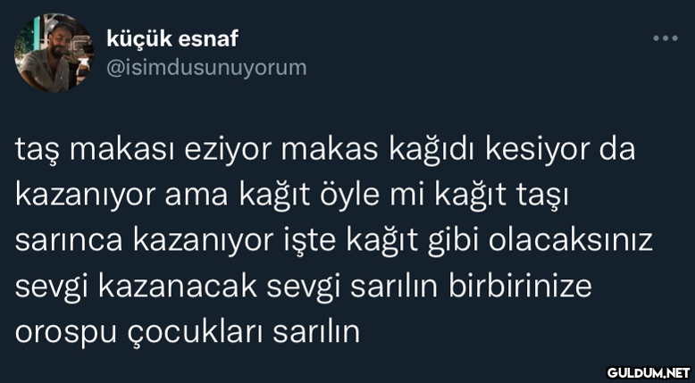 12 küçük esnaf...