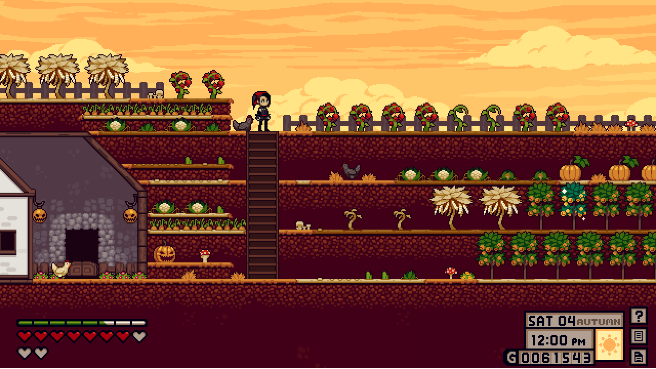 kadabura:Please consider: A farming game where you’re the new human in town, grow