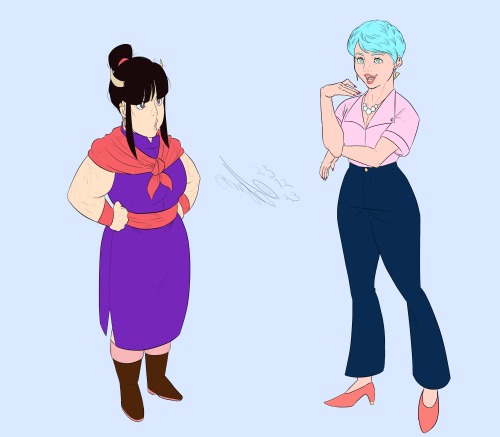Did My Own Takes On Chi CHi And Bulma + Some Minor Changes To Goku And Vegeta Hope U Guys Like It!!