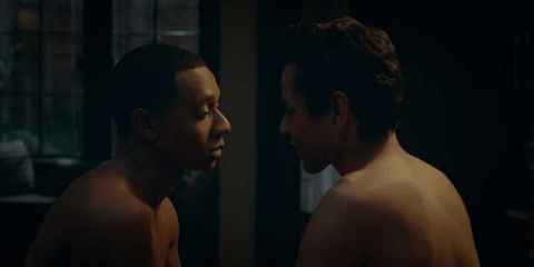 sayittothemasses:Lionel & Wesley | Kiss 2
