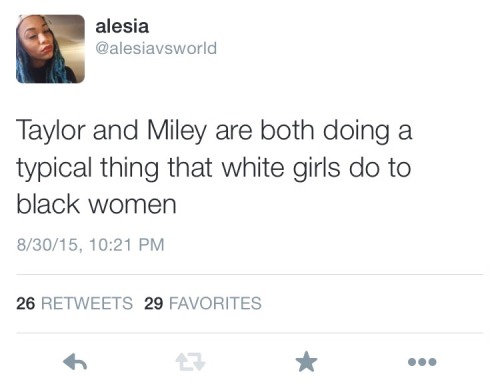 nobodylovesanihilist:  black–lamb:  Part 2: Miley needs a reminder  not just white women either 