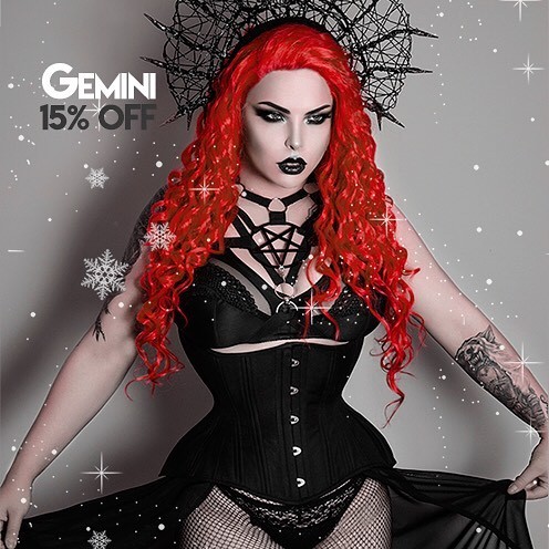 All #corsets are on #sale! #gemini is 15% off! @dorothy.dew looking stunning as usual. timel