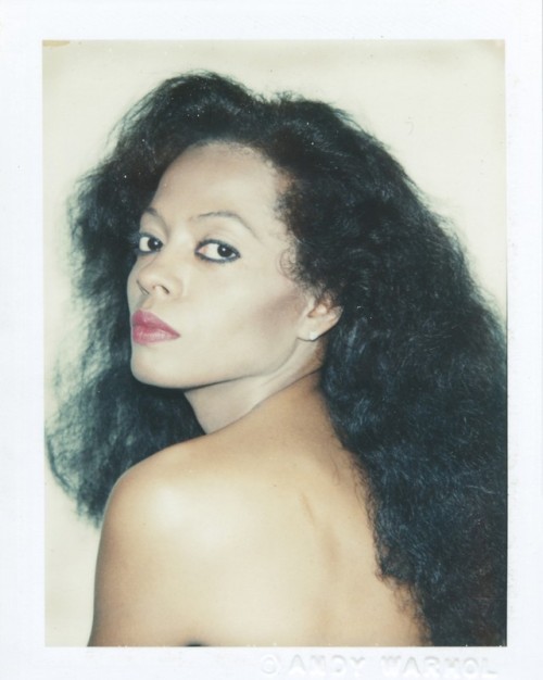twixnmix:Polaroids by Andy WarholBianca Jagger (1971) Valentino Garavani (1973)Tina Turner (1975) Pe