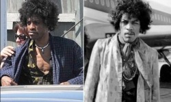 rudeboytroy:  thanoblesavage:   Andre 3 Stacks as Jimi Hendrix   which one is andre lol