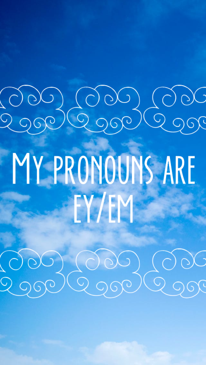 various ey/em pronoun lock screenssize: 640 x 113made to fit the iphone 5s