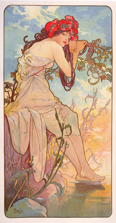 nevver:Art Nouveau, Alphonse Mucha