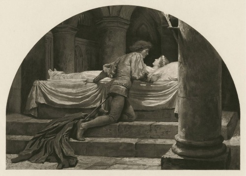 Frank Dicksee (Francis Bernard Dicksee) (1853–1928, Engand)Illustrations to ‘Romeo &