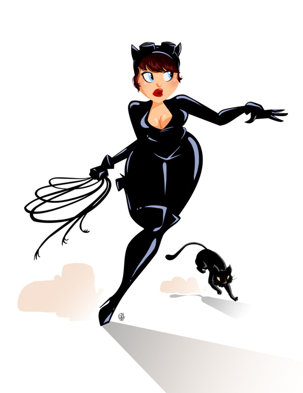 morethan-a-few:  Geeky Pin Ups by Genevieve FT