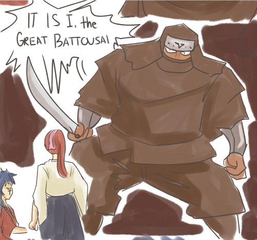 blamedorange: FT x Samurai AU : Jellal is an ex-samurai assassin who is now just a wanderer trying to atone for his sins. One day, he meets Erza, the scary dojo owner …As you can see this is inspired (and kinda loosely based) from RuroKen series !!