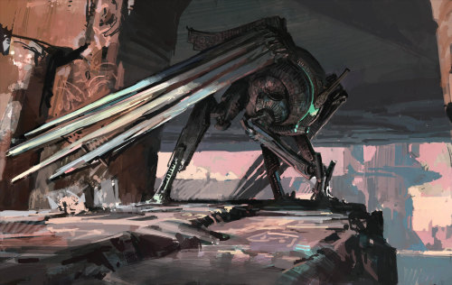 this-is-cool:  The glorious sci-fi and fantasy themed creations of Xiaoyu Wang -