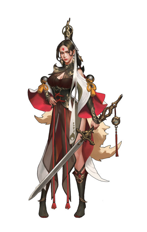 剑客 （swordsman）  chengtao ma www.artstation.com/artwork/xzqlbR