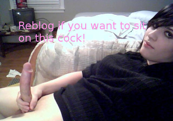 biotechnick:  doit2myself:  Some cocks I see on tumblr just make me want to sit on