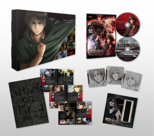 News: Shingeki no Kyojin Compilation Film Attack on Titan: CHRONICLE Blu-Ray/DVDOriginal Release Dat