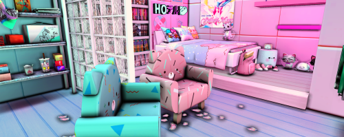 Kawaii Twin Bedroom (With CC Links & Room Download :) - https://youtu.be/cNmVvyDaclg