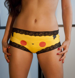 wickedclothes:  Pokemon Boyshorts Become