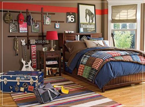 Teenage boys room design ideas