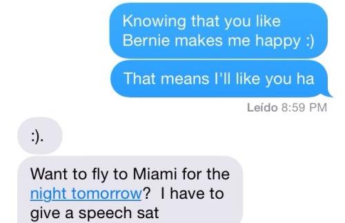 When your POT is going to vote for Bernie Sanders