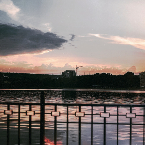#sunset #lake (at Valea Morilor)