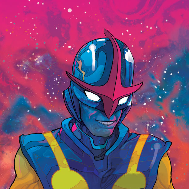 marvel-hip-hop-variants:  Nova #1 (2015-2016)  Chance The Rapper//Coloring Book