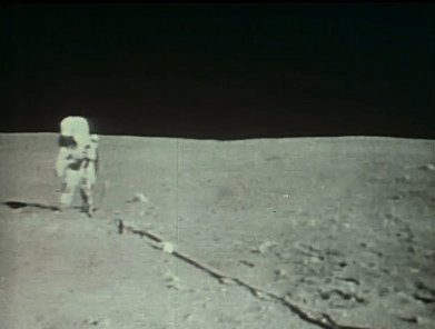 April 21, 1972 – Astronauts John Young and Charlie Duke go on the first spacewalk
