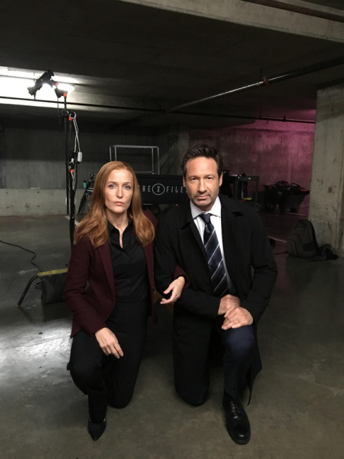 gillianaofficial: #TheXFiles #TakeAKnee